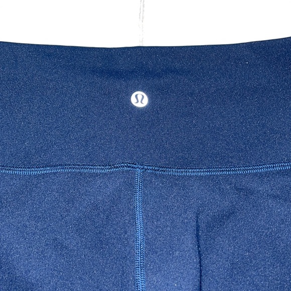 NWOT navy blue wunder under luxtreme Lululemon size 12 - Picture 6 of 8